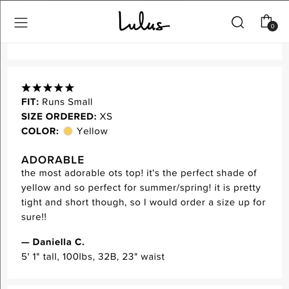 Lulu’s Yellow Crochet Lace Off Shoulder Blouse Top - Picture 12 of 16